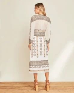 Veronica Beard Julianna Embroidered Dress