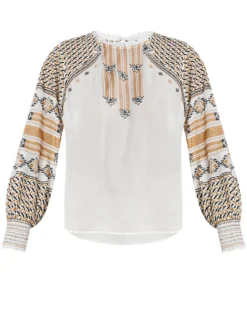 Veronica Beard Isabella Embroidered Top Clothing