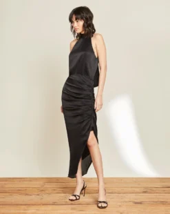 Veronica Beard Clothing Gabriella Halter Dress