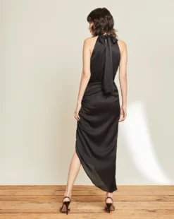 Veronica Beard Clothing Gabriella Halter Dress