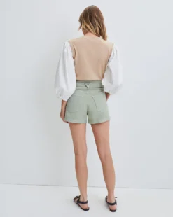 Veronica Beard Clothing Steffi Mixed-Media Pullover