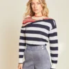 Veronica Beard Sheradin Striped Pullover Clothing 2 Veronica Beard Sheradin Striped Pullover Clothing