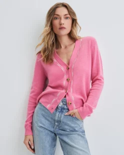 Veronica Beard Arta Cashmere Cardigan Clothing