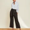 Veronica Beard Elice Linen Pant Clothing