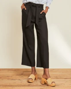 Veronica Beard Elice Linen Pant Clothing