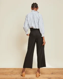 Veronica Beard Elice Linen Pant Clothing