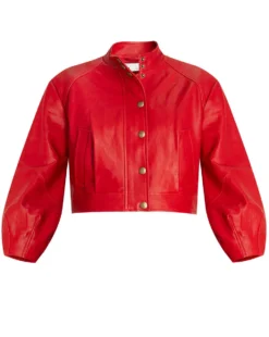 Veronica Beard Nimah Leather Jacket