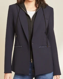 Veronica Beard Nylon Hoodie Dickey Clothing