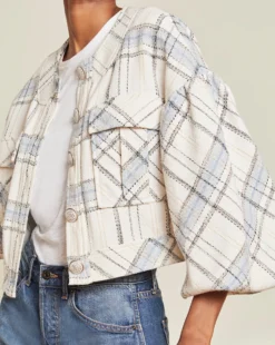 Veronica Beard Nikolai Oversized Plaid Jacket Clothing