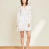 Veronica Beard Ariana Eyelet Dress 1 Veronica Beard Ariana Eyelet Dress
