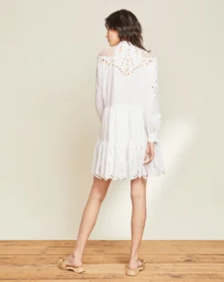Veronica Beard Ariana Eyelet Dress