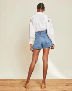 Veronica Beard Lilah Eyelet Button-Down Top Best Sellers