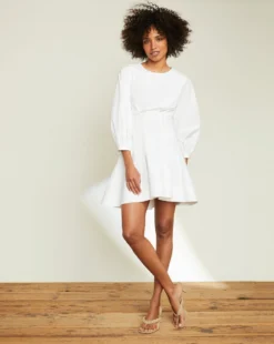 Veronica Beard Torres Corset-Waist Dress Clothing