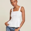 Veronica Beard Laura Pleated Top Clothing 2 Veronica Beard Laura Pleated Top Clothing
