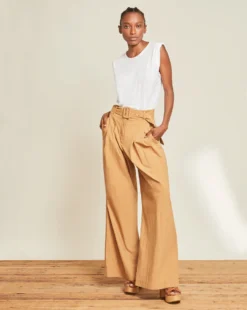 Veronica Beard Maliyah Wide-Leg Pant