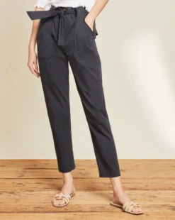 Veronica Beard Mahary Tie-Waist Pant Clothing