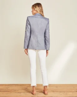 Veronica Beard Kelson Linen Dickey Jacket