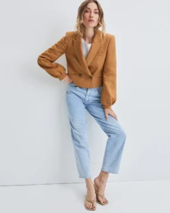 Veronica Beard Milani Linen Jacket Clothing