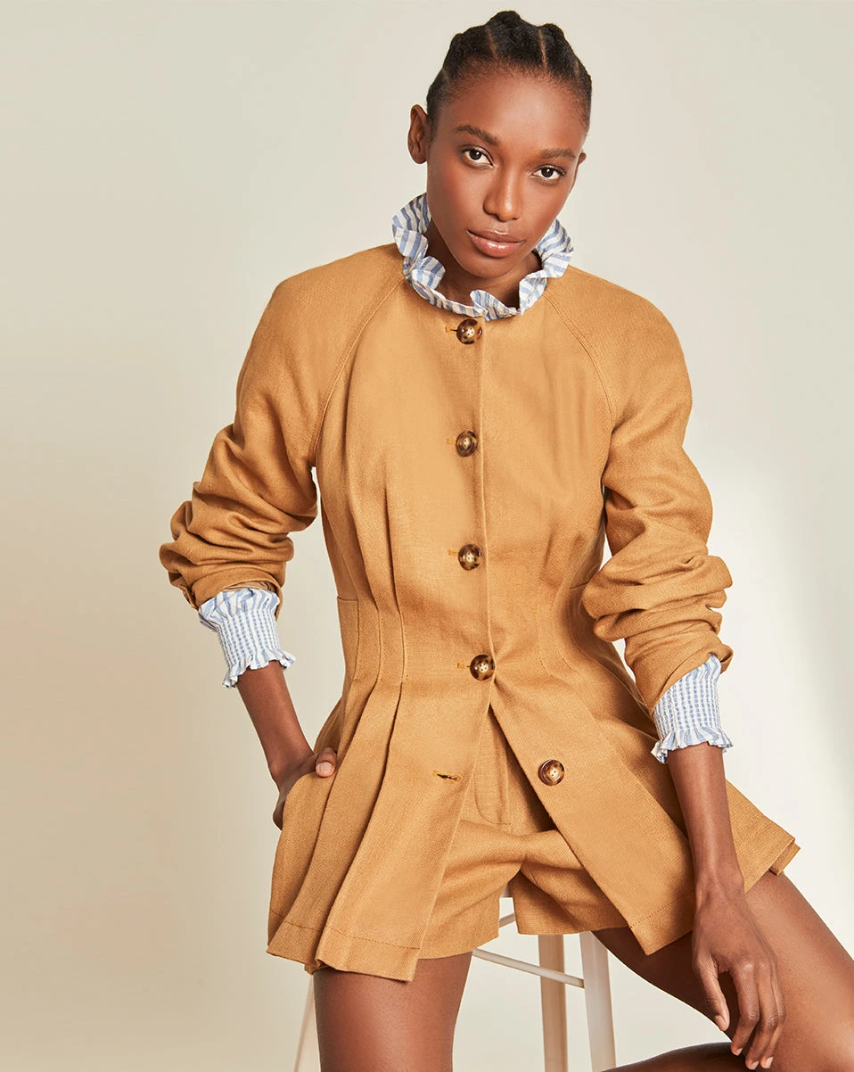 Veronica Beard Brio Linen Jacket Clothing Veronica Beard Brio Linen Jacket Clothing