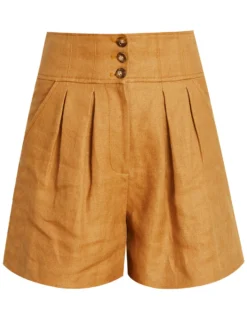 Veronica Beard Clothing Alicia Linen Short