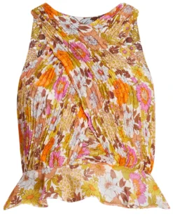 Veronica Beard Best Sellers Kailani Garden-Floral Top