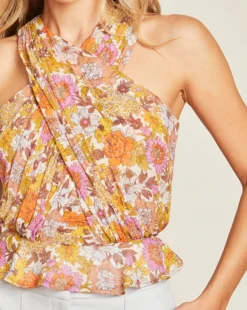 Veronica Beard Best Sellers Kailani Garden-Floral Top