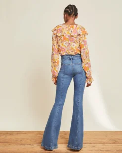 Veronica Beard Kitt Floral Blouse Clothing 3 Veronica Beard Kitt Floral Blouse Clothing