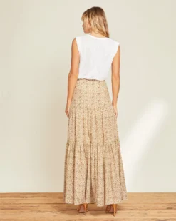 Veronica Beard Clothing Serence Floral Skirt