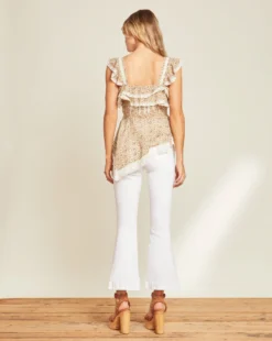 Veronica Beard Clothing Danna Floral Top