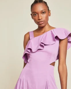 Veronica Beard Beilla One-Shoulder Dress Clothing