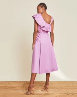 Veronica Beard Beilla One-Shoulder Dress Clothing