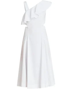 Veronica Beard Beilla One-Shoulder Dress Clothing