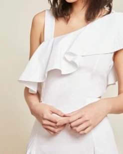 Veronica Beard Beilla One-Shoulder Dress Clothing