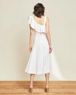 Veronica Beard Beilla One-Shoulder Dress Clothing