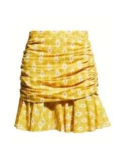 Veronica Beard Clothing Taras Botanical Ikat Skirt 6 Veronica Beard Clothing Taras Botanical Ikat Skirt