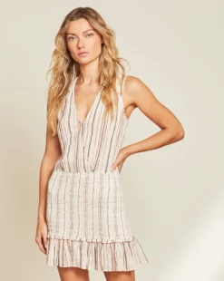 Veronica Beard Cox Striped Dress