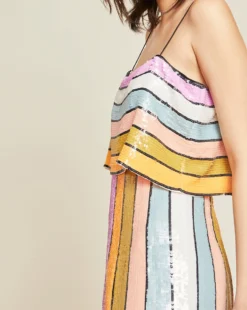 Veronica Beard Clothing Ivanna Sequin Dress