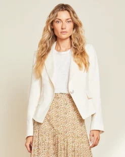 Veronica Beard Hosanna Linen Dickey Jacket 4 Veronica Beard Hosanna Linen Dickey Jacket