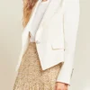 Veronica Beard Hosanna Linen Dickey Jacket