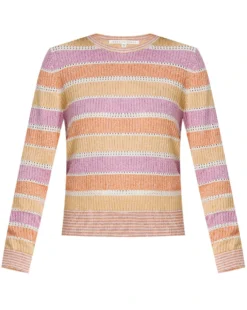 Veronica Beard Clothing Raimi Color-Blocked Pullover