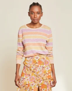 Veronica Beard Clothing Raimi Color-Blocked Pullover