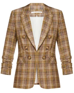 Veronica Beard Beacon Plaid Dickey Jacket Clothing 6 Veronica Beard Beacon Plaid Dickey Jacket Clothing