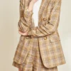 Veronica Beard Beacon Plaid Dickey Jacket Clothing