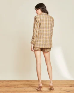 Veronica Beard Beacon Plaid Dickey Jacket Clothing