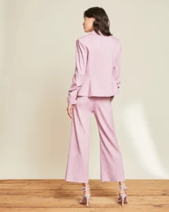 Veronica Beard Aaliyah Stretch-Linen Dickey Jacket