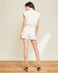 Veronica Beard Anastasia Tweed Vest Clothing