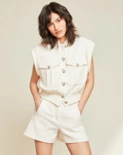 Veronica Beard Clothing Jazmin Tweed Short