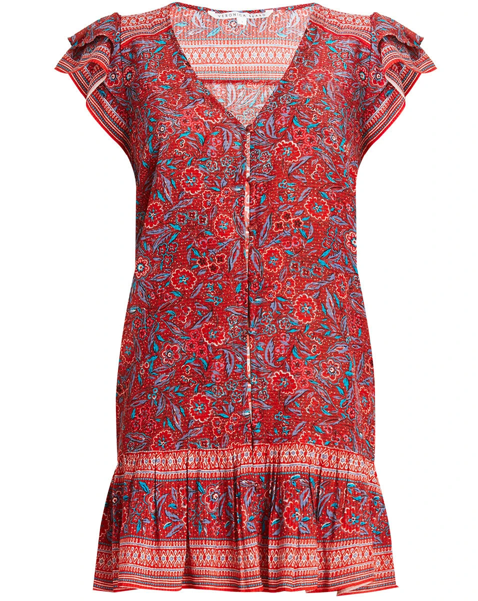 Veronica Beard Clothing Lorraine Floral Dress Veronica Beard Clothing Lorraine Floral Dress