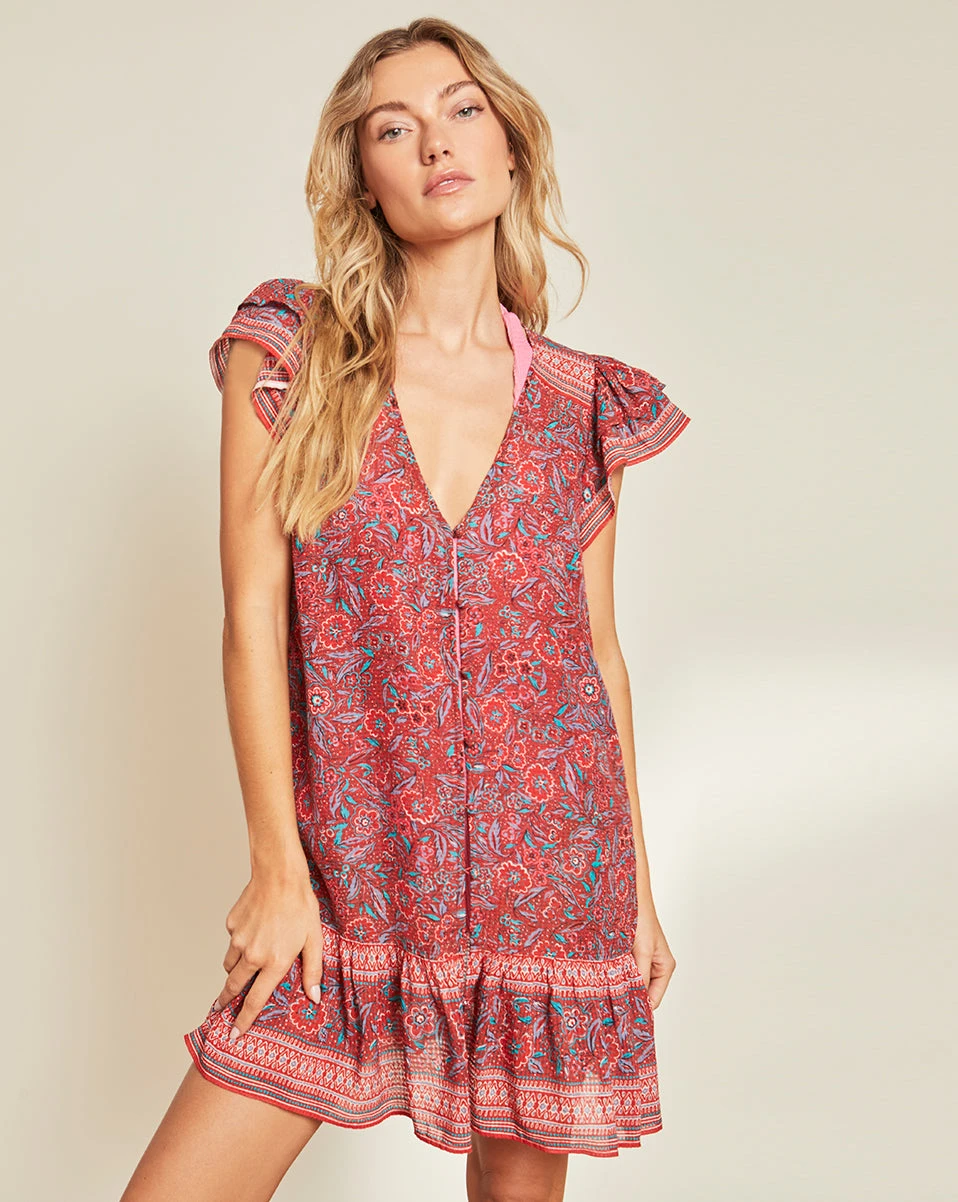 Veronica Beard Clothing Lorraine Floral Dress Veronica Beard Clothing Lorraine Floral Dress