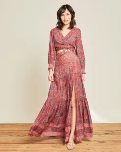 Veronica Beard Serence Floral Skirt